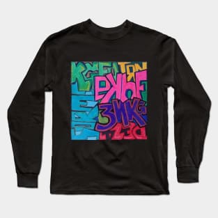 eKhD Graffiti Long Sleeve T-Shirt